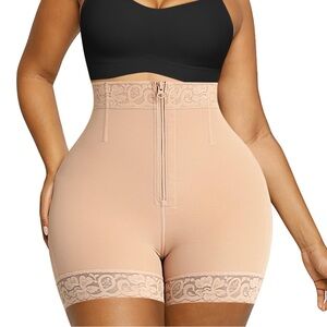 SHAPELLX Tummy Control Shapewear Faja Body Shaper Tummy Control Booty Lifting M